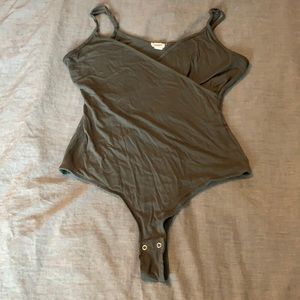 Olive green Bodysuit